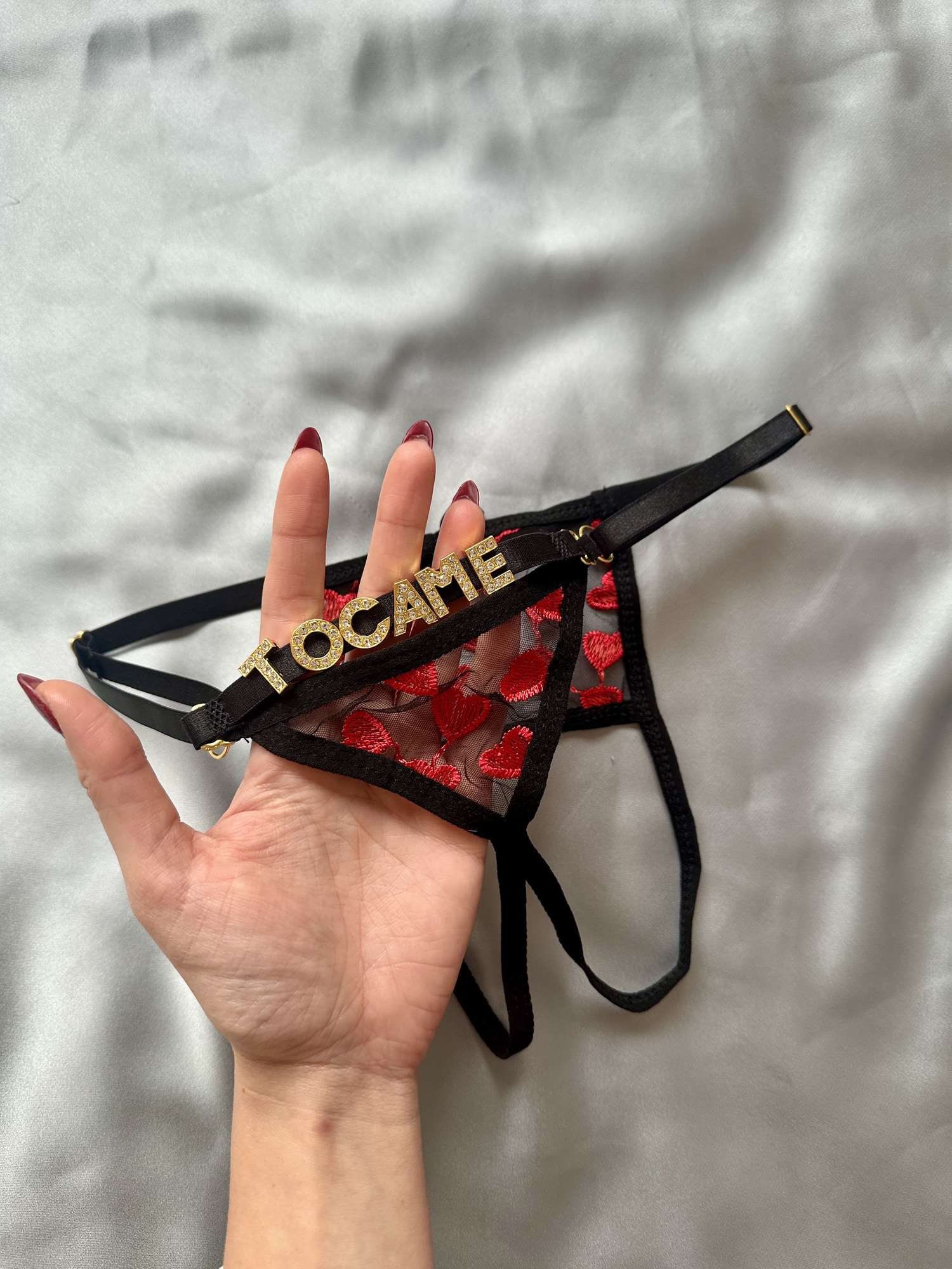 Tanga Personalizada Abierta