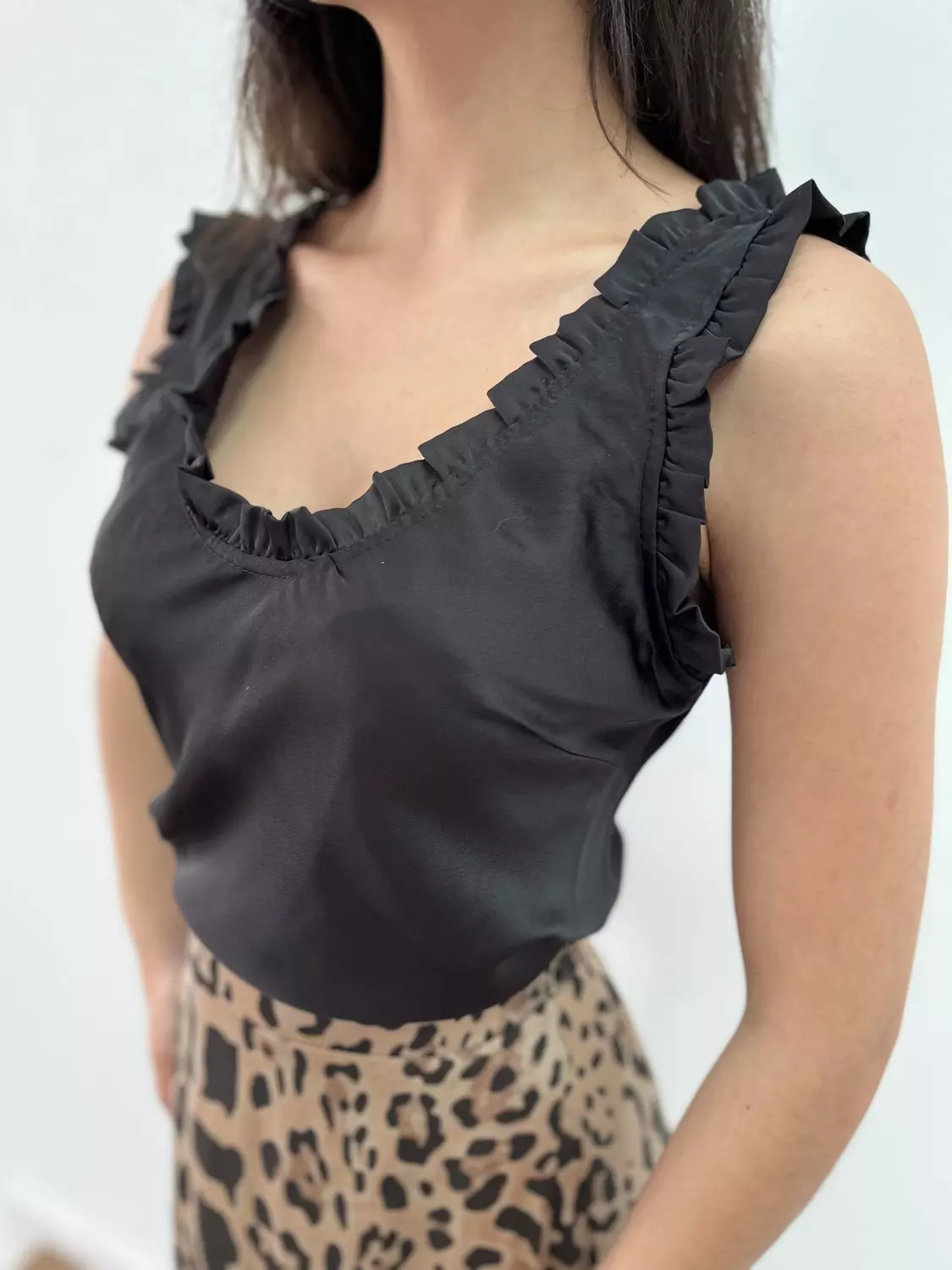 Musculosa Volado Ancho