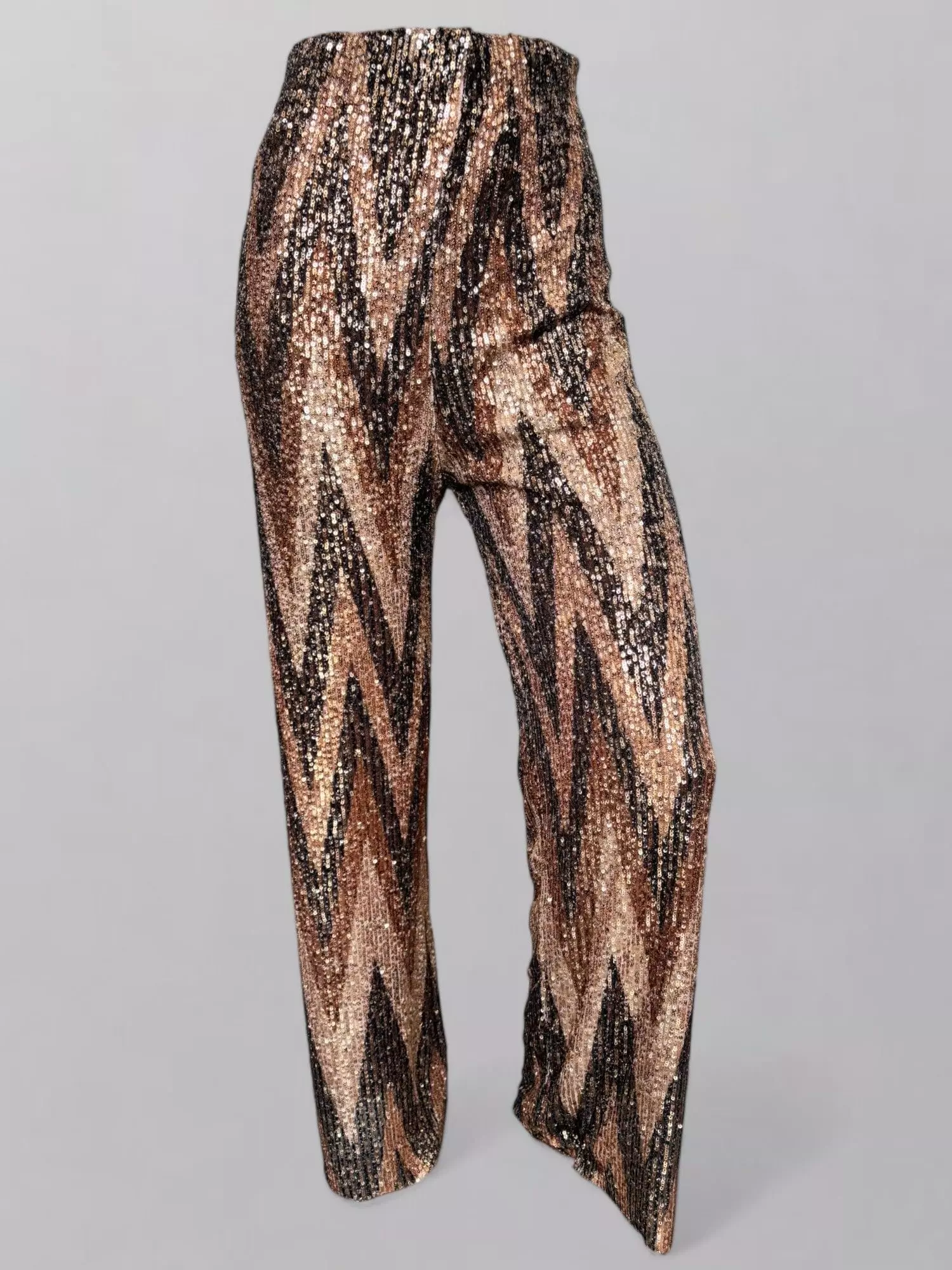 Pantalón Paillette Zigzag