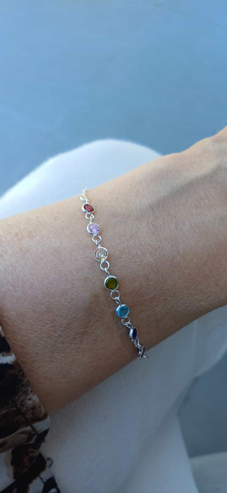 Pulsera Cintila multicolor