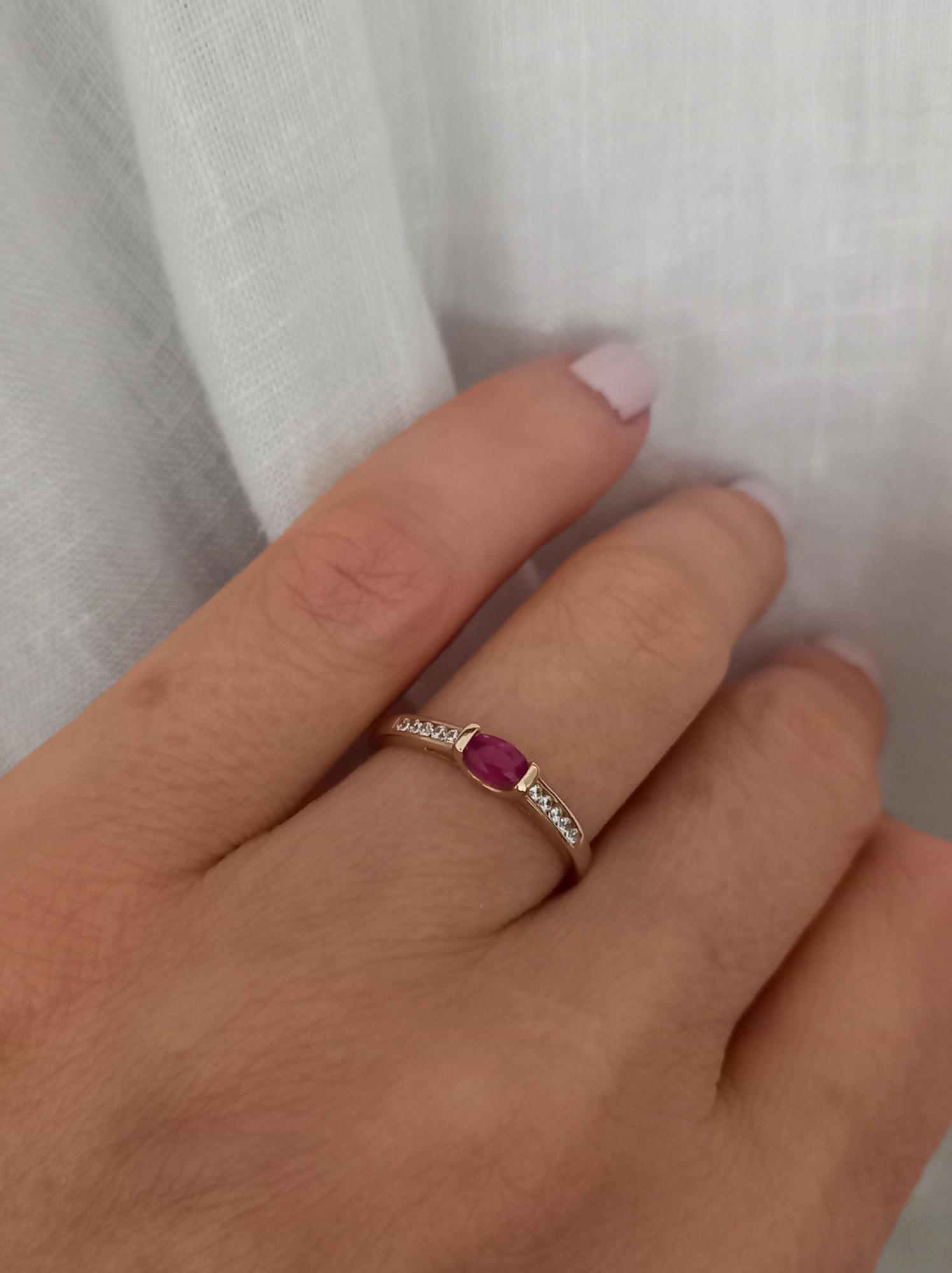 Anillo Destello rojo