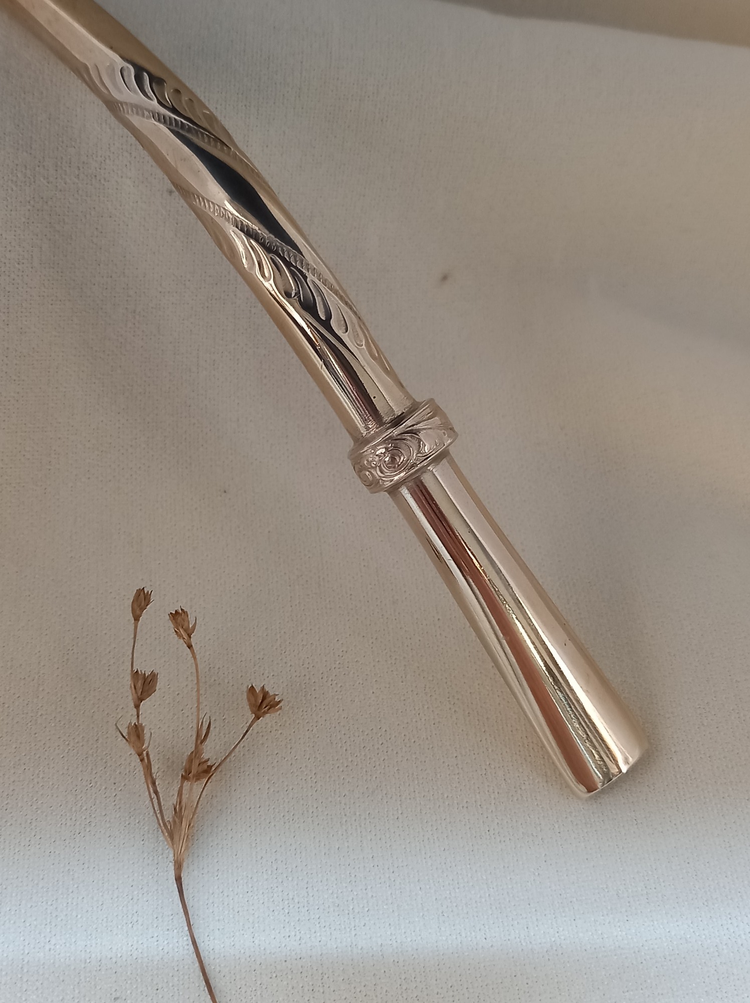 Bombilla Melo plata