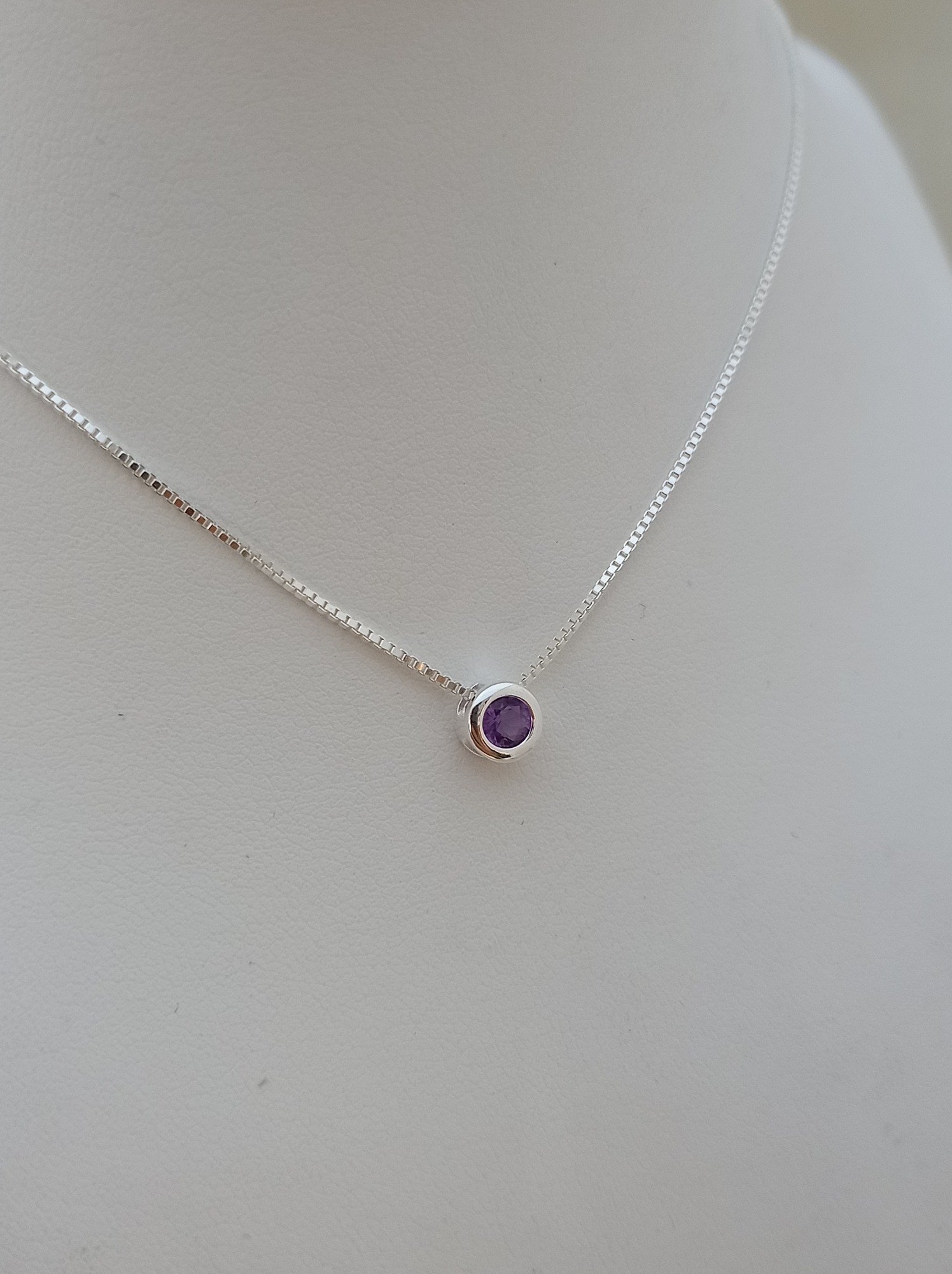 Conjunto Punto de luz Amatista