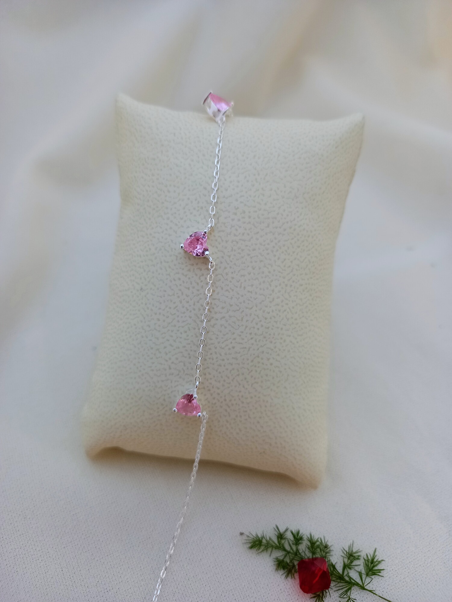 Pulsera Cintila rosa