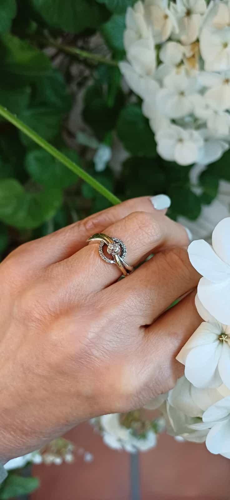 Anillo Solitario encanto