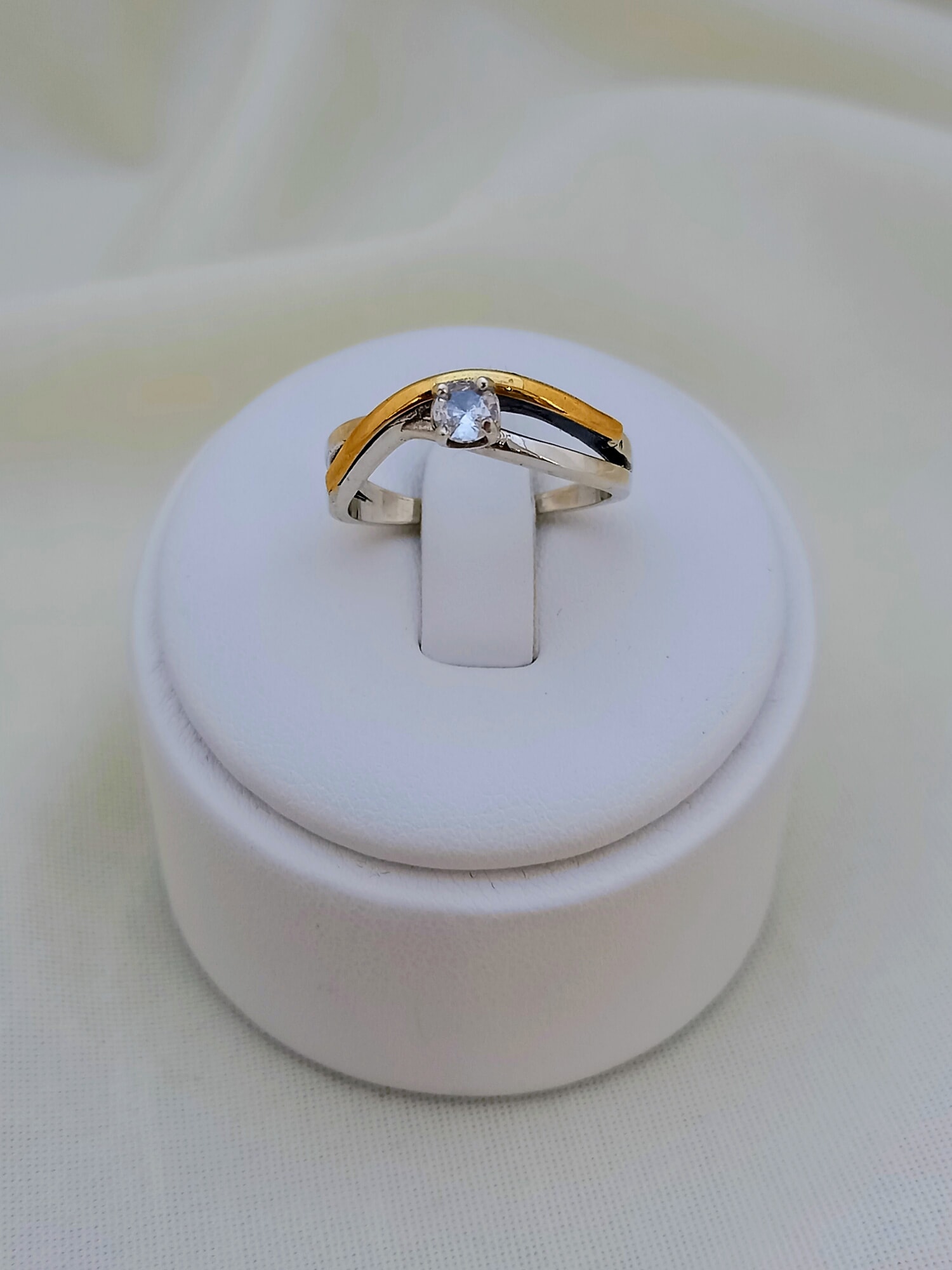 Anillo Solitario velo