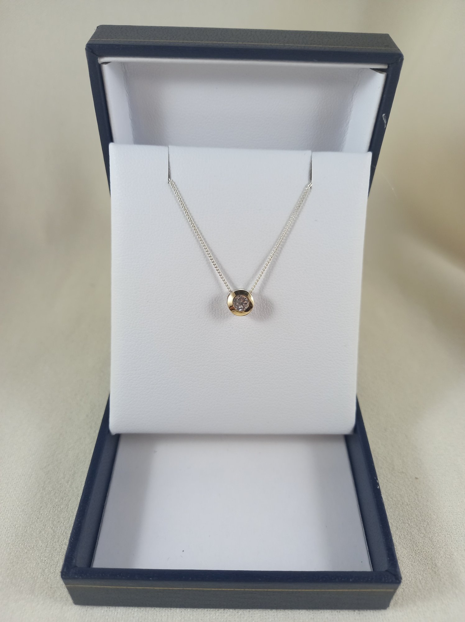 Conjunto Punto de luz plata y oro