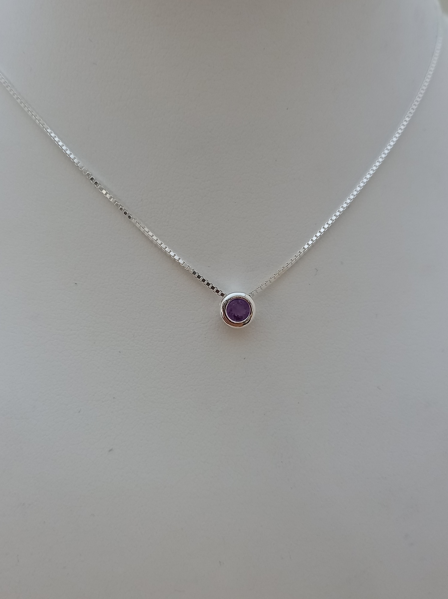 Conjunto Punto de luz Amatista