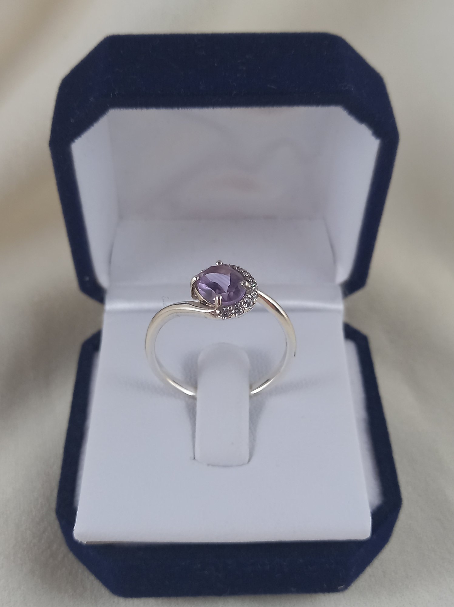 Anillo Natural violeta