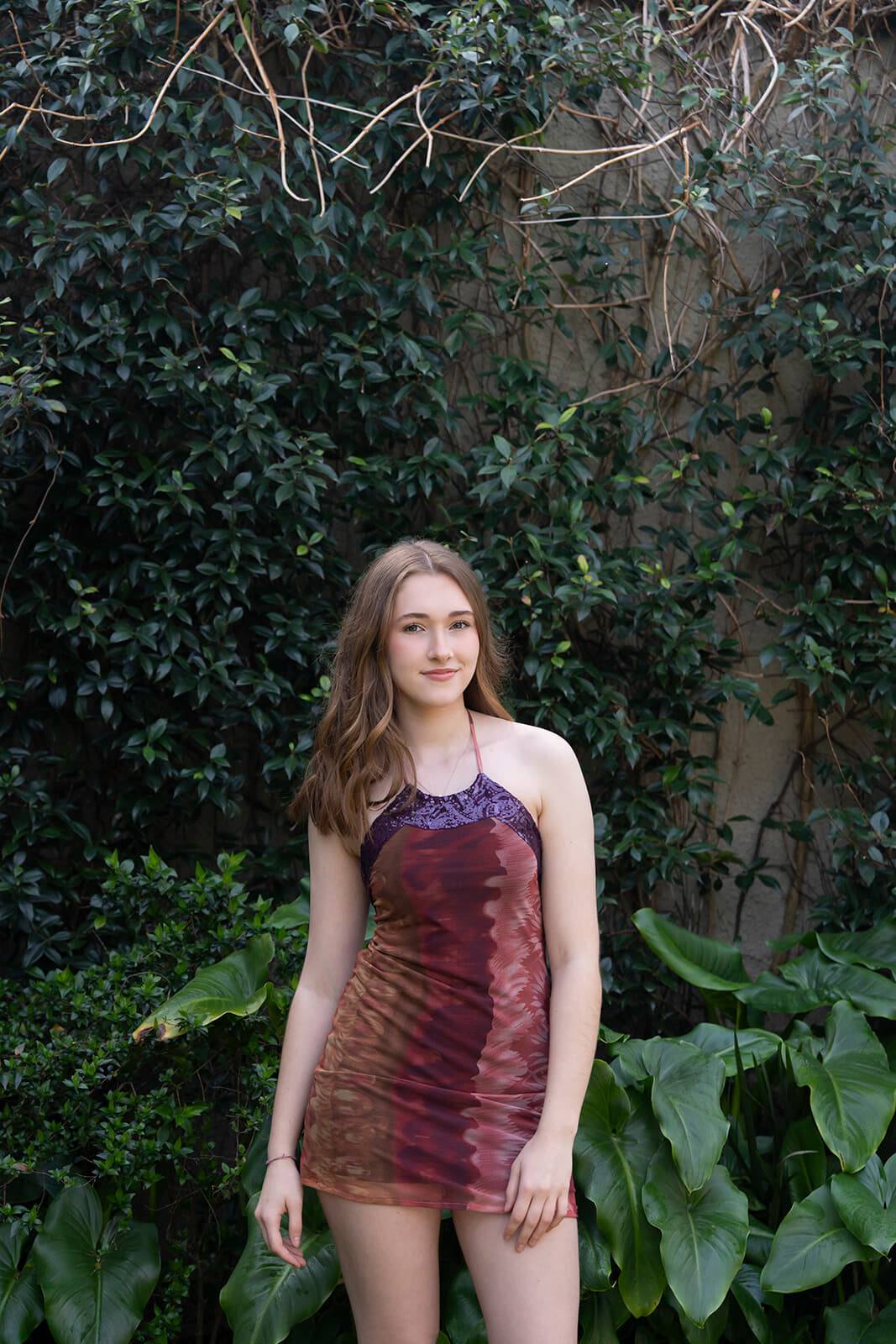 Vestido Halter Combinado