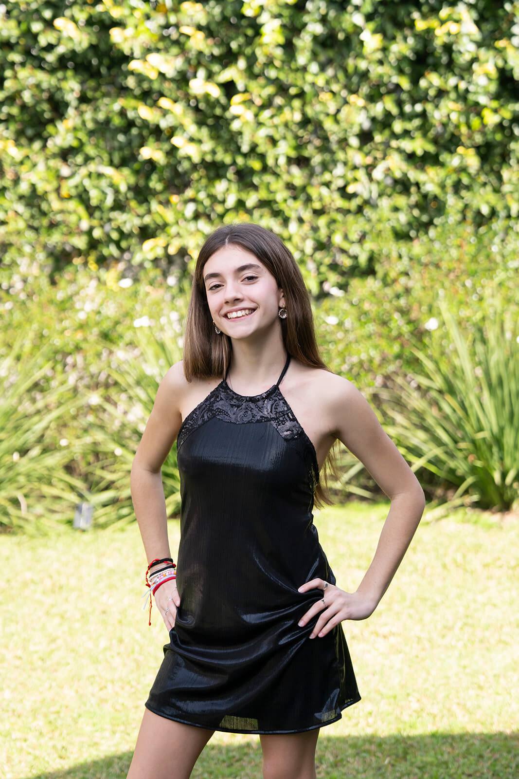 Vestido Halter Combinado