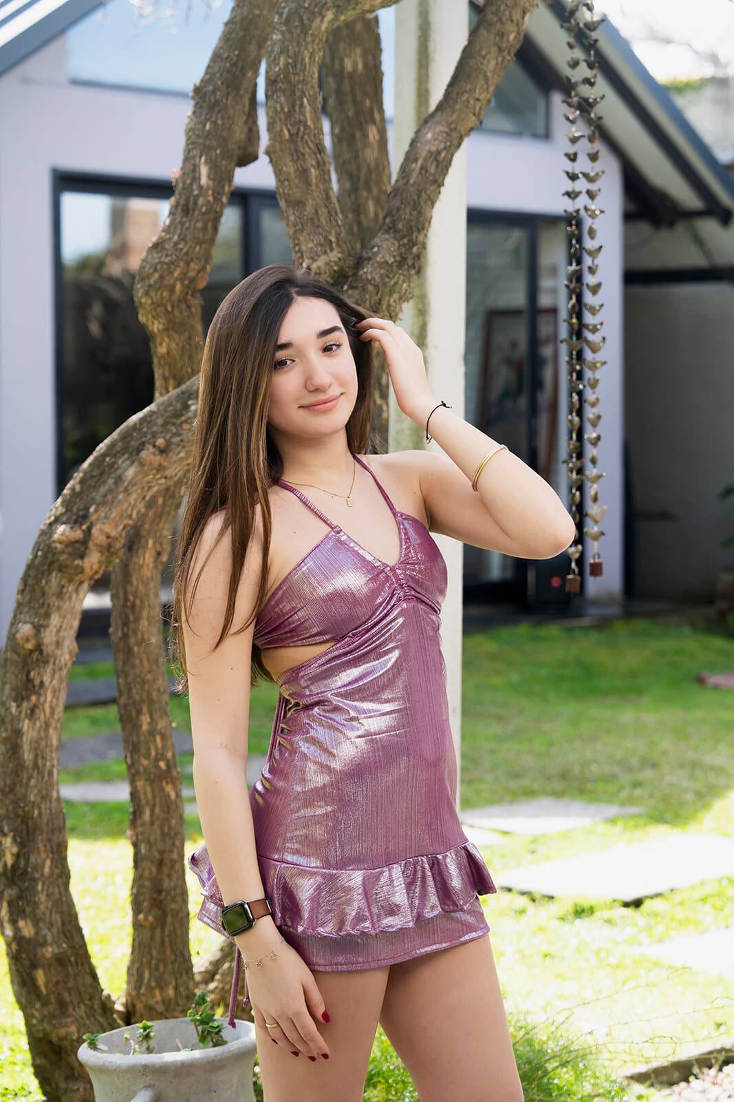 Vestido Eden Volados