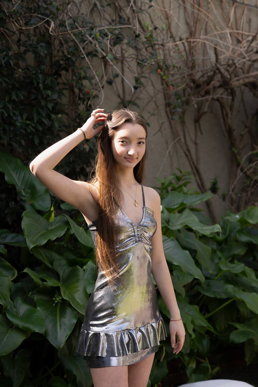 Vestido Eden Volados