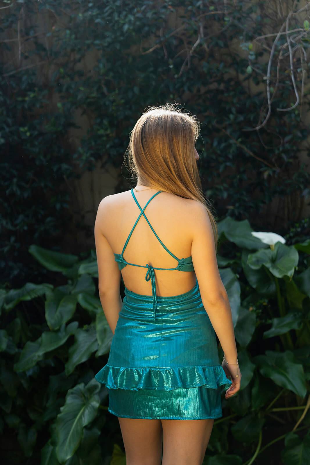 Vestido Eden Volados