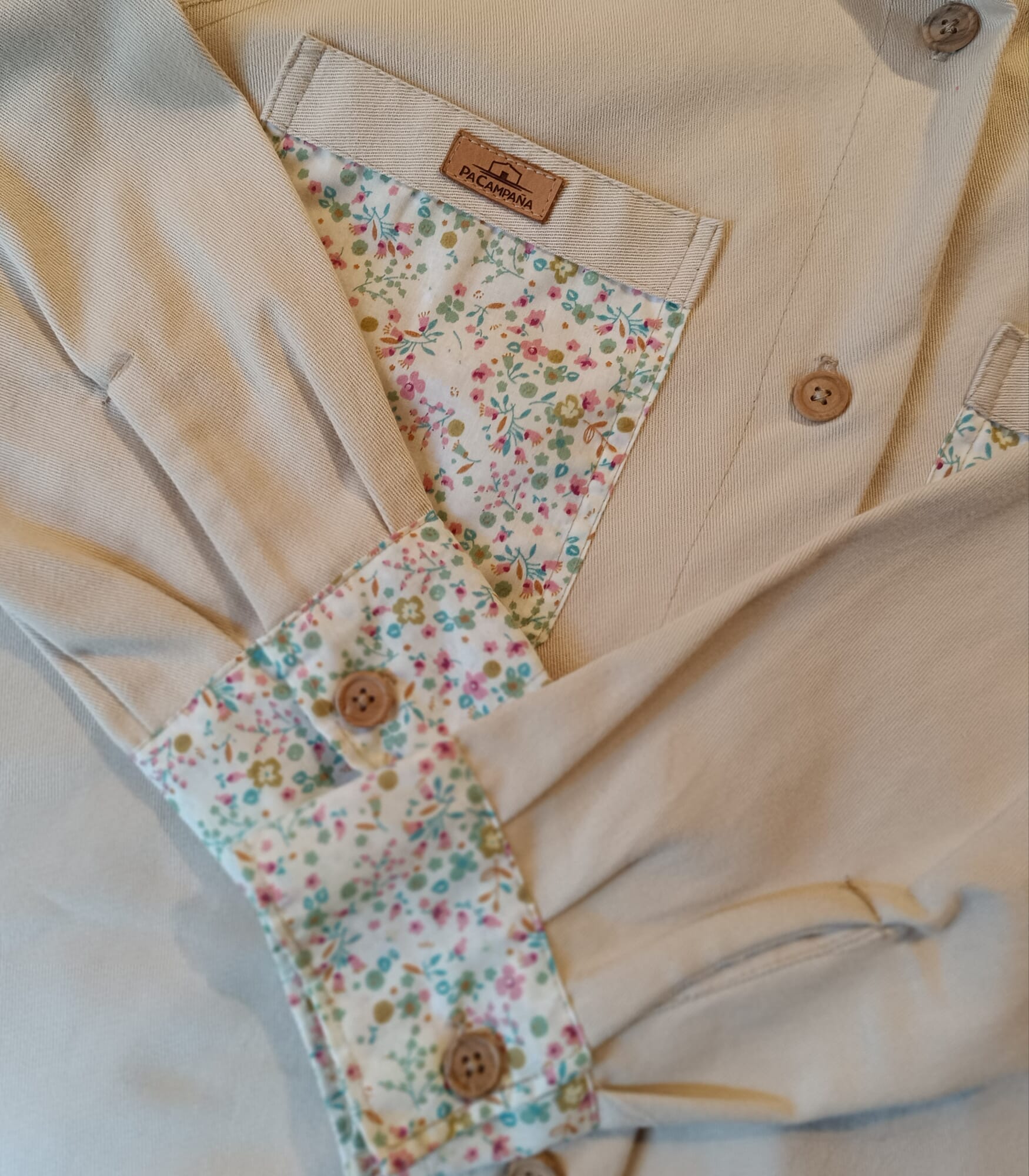 Camisa beige