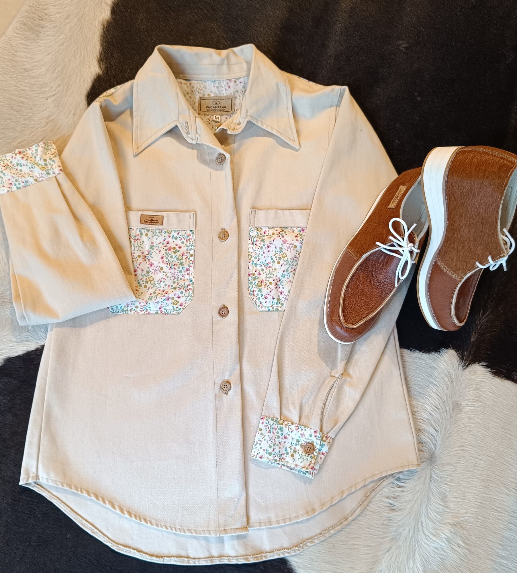 Camisa beige