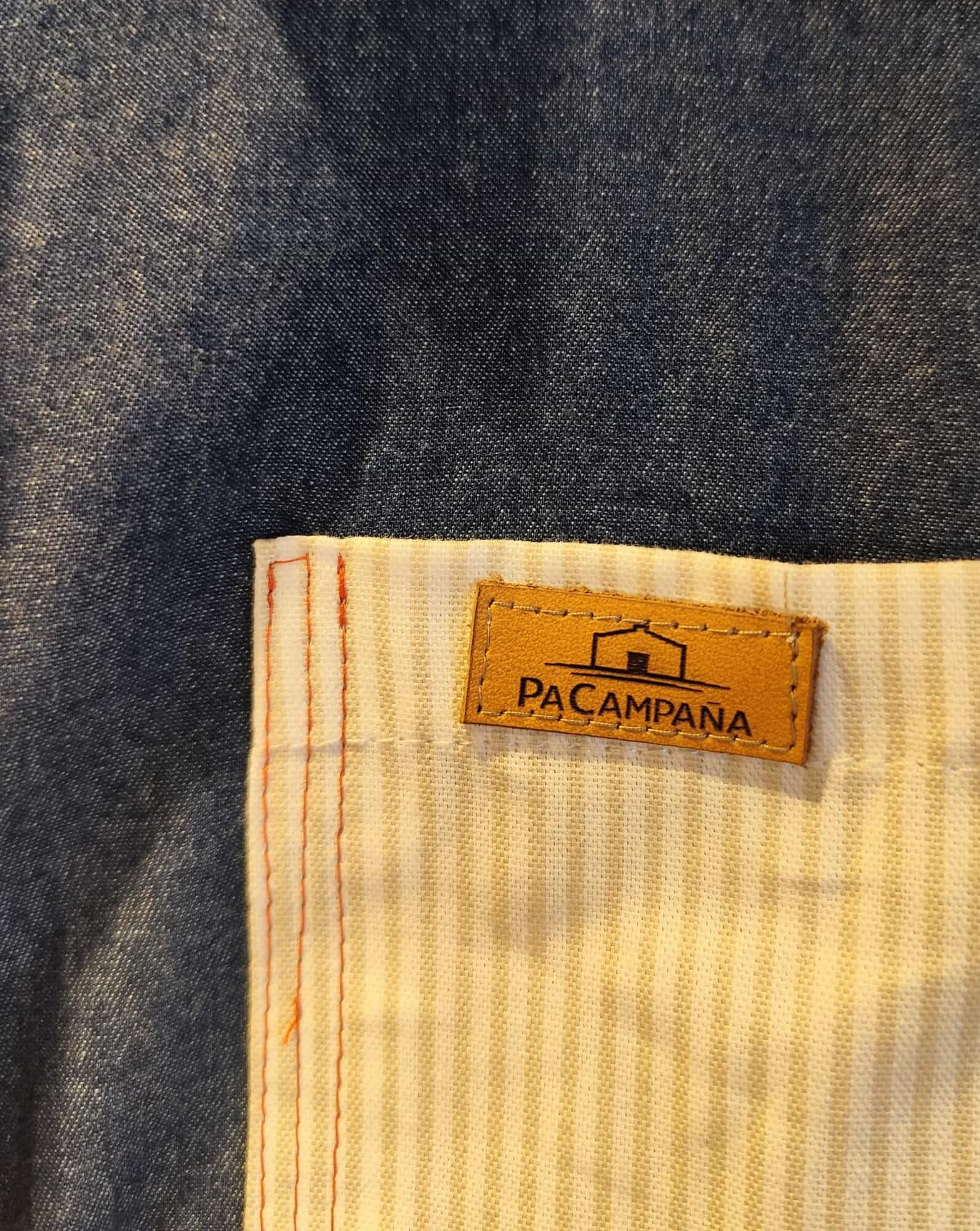 Rayas beige y Jean