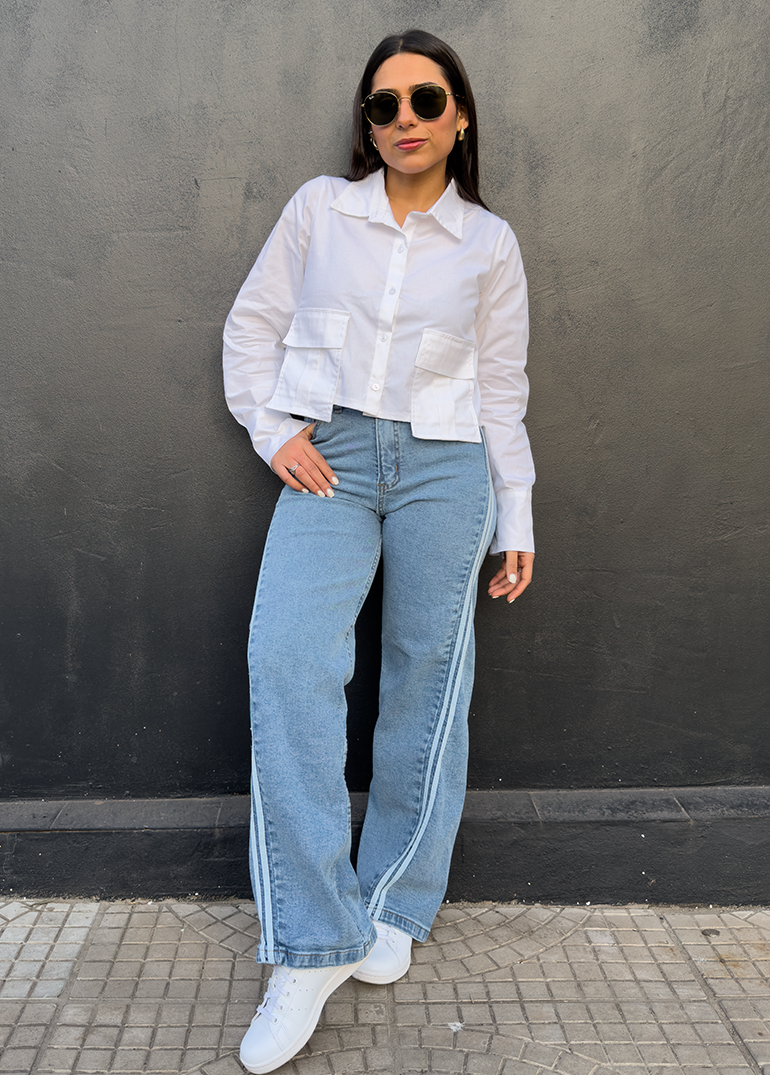 Wide leg Rayado