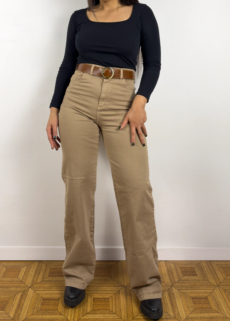 Wide leg Tostado