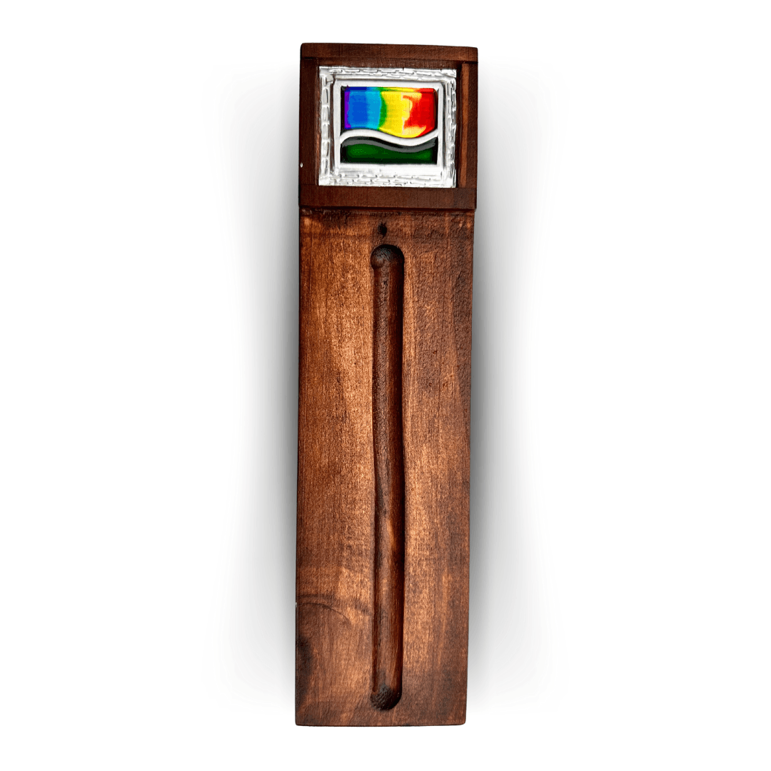 Porta Sahumerios en tabla madera