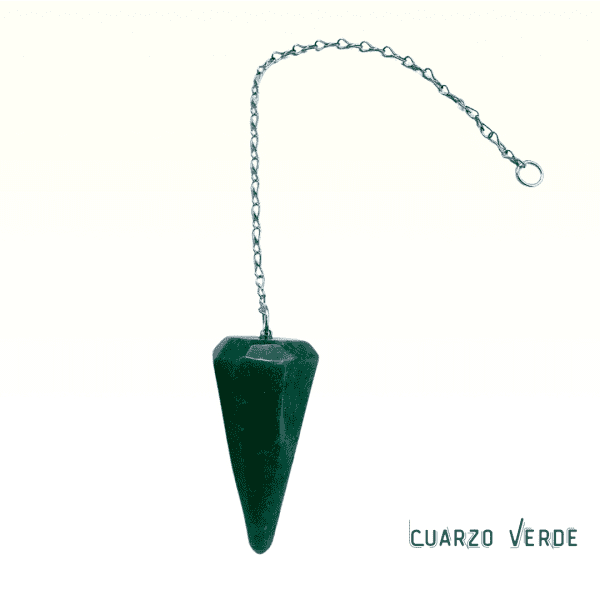 Péndulo Cuarzo Verde