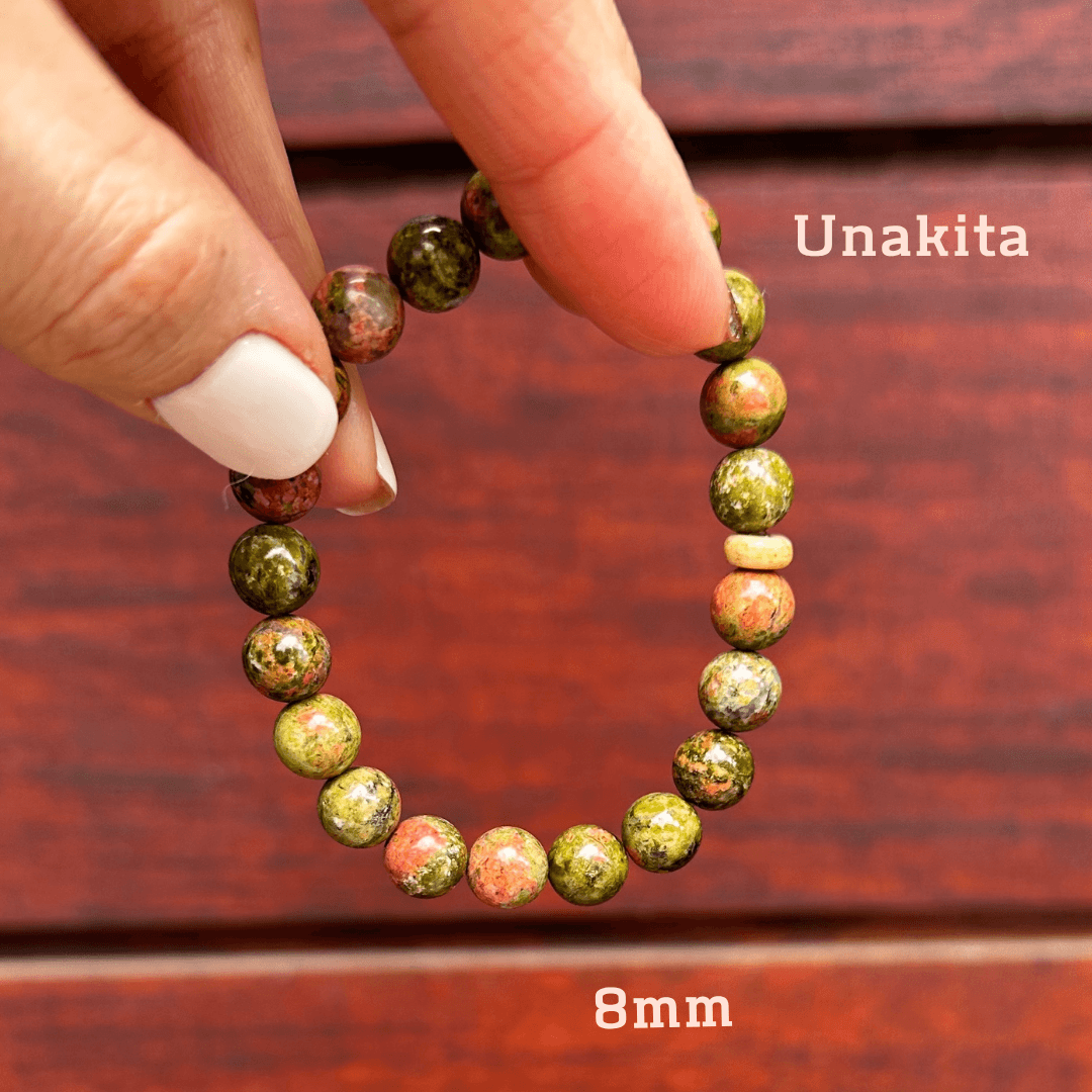 Pulsera Unakita 8mm