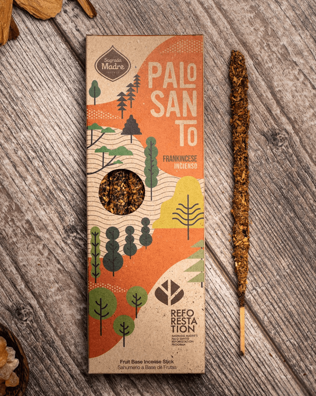 Sahumerio Palo Santo Sustentable x 4