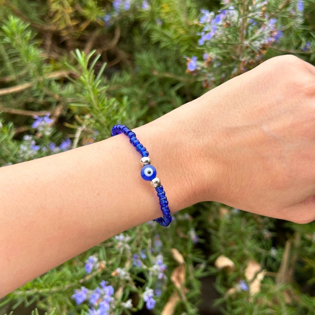 Pulsera Ojo Turco de mostacillas