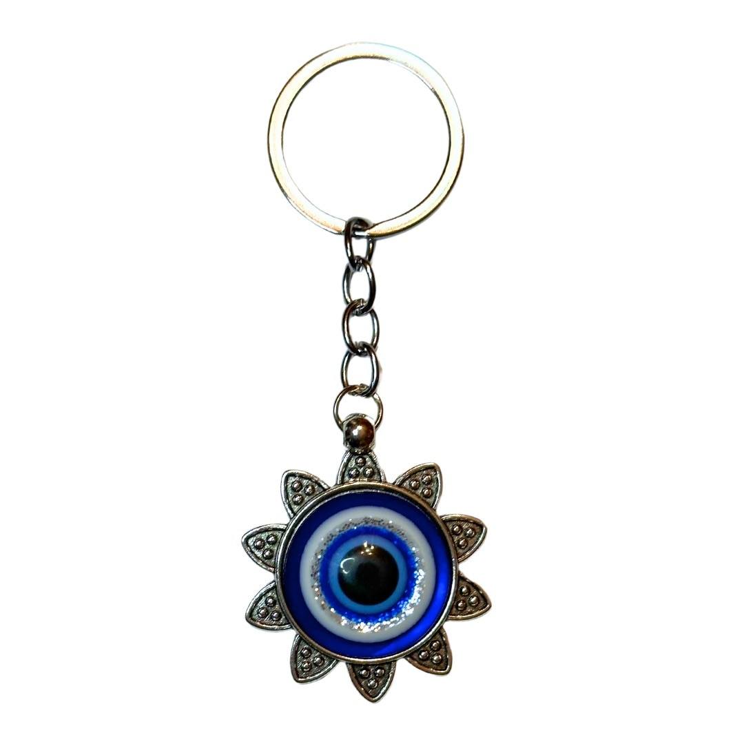 Llavero de Ojo Turco en Sol