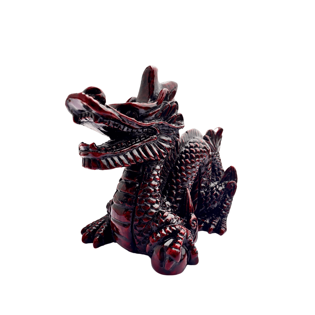 Dragón chino bordó