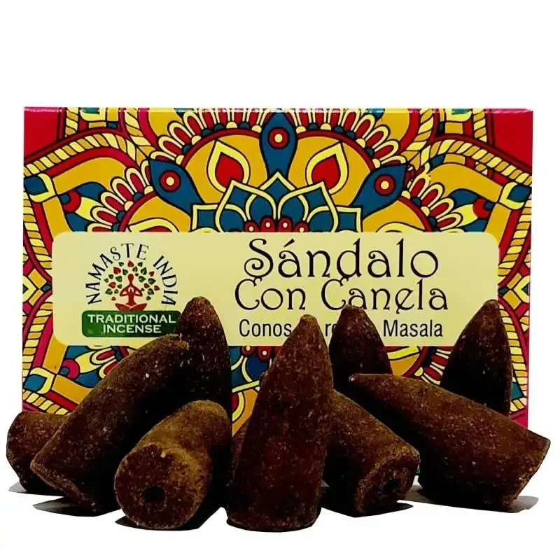 Cono para fuente de humo Namaste India