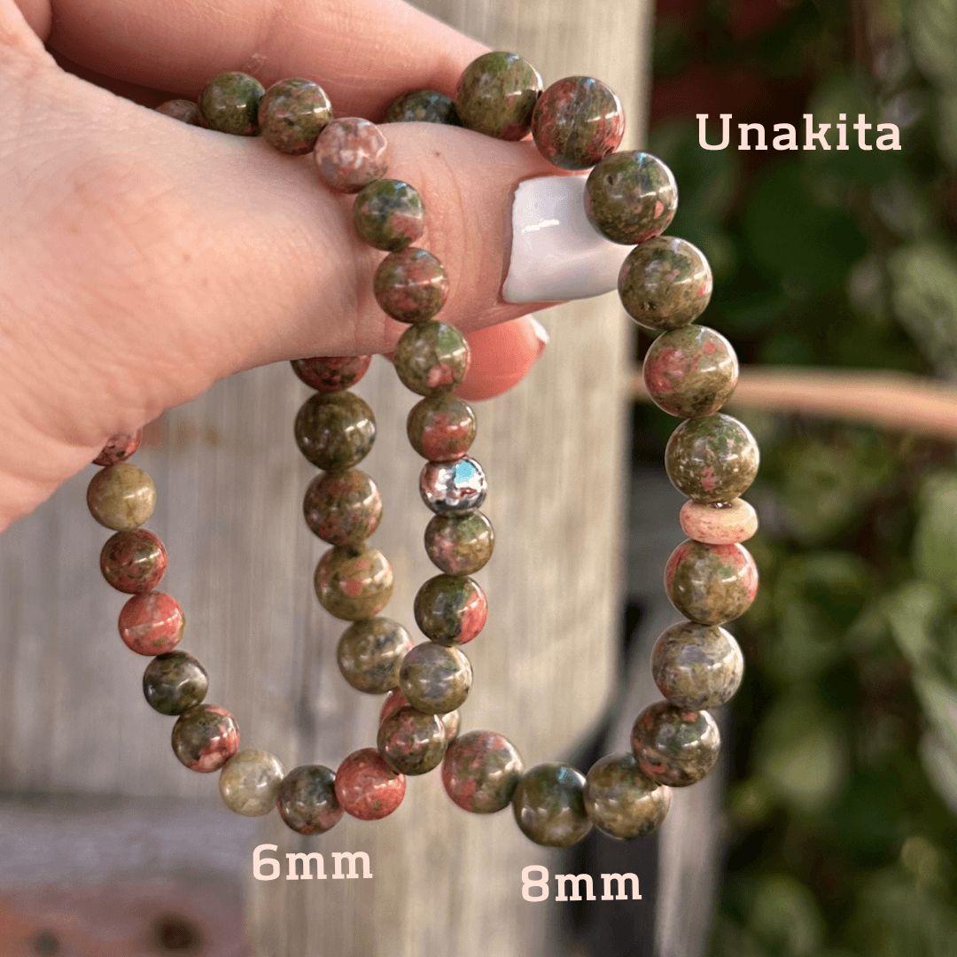 Pulsera Unakita 6mm