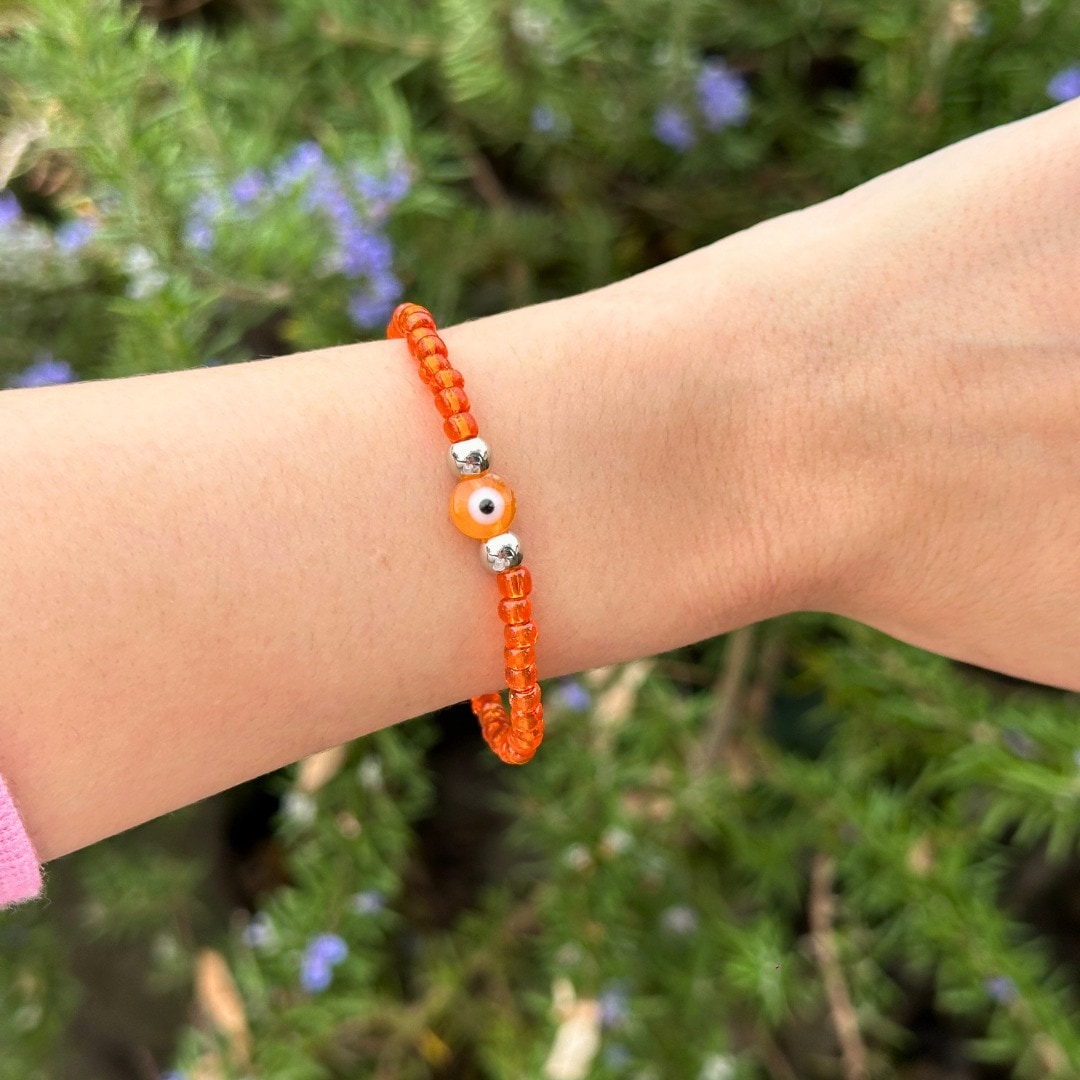 Pulsera Ojo Turco de mostacillas
