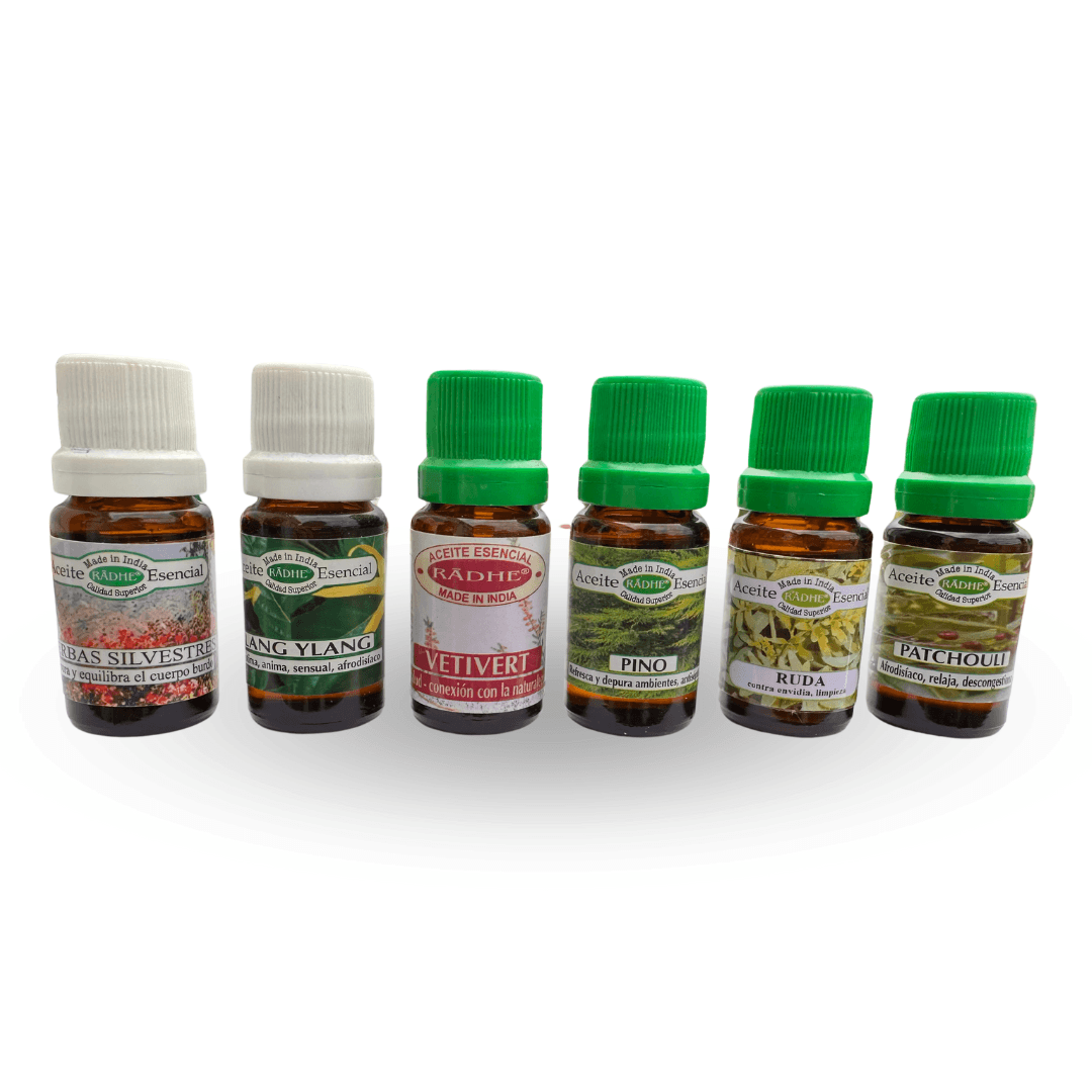 Aceites esencial hierbas y plantas