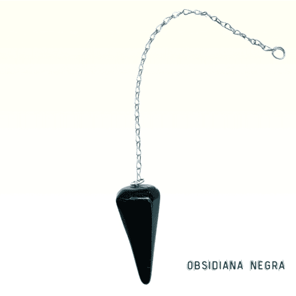 Péndulo Obsidiana Negra