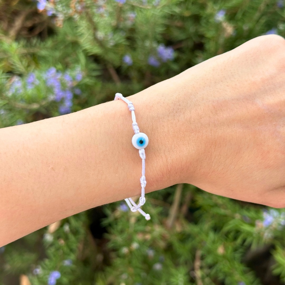 Pulsera 7 nudos y Ojo Turco