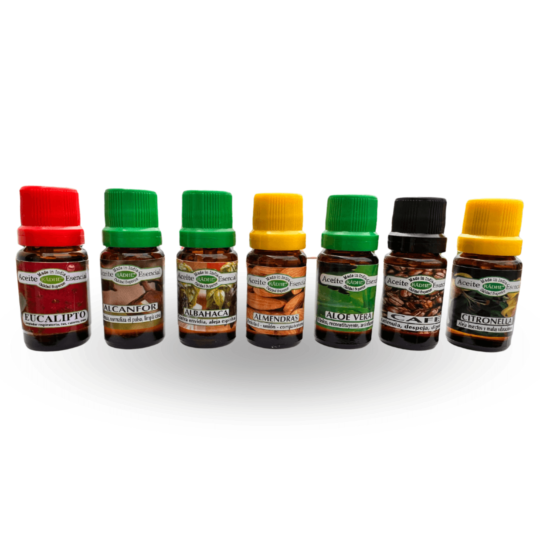 Aceites esencial hierbas y plantas