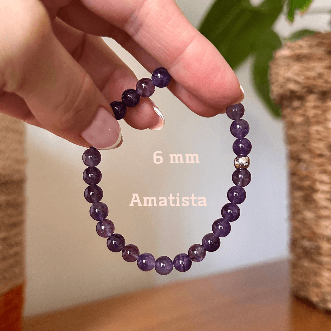 Pulsera Amatista 6mm