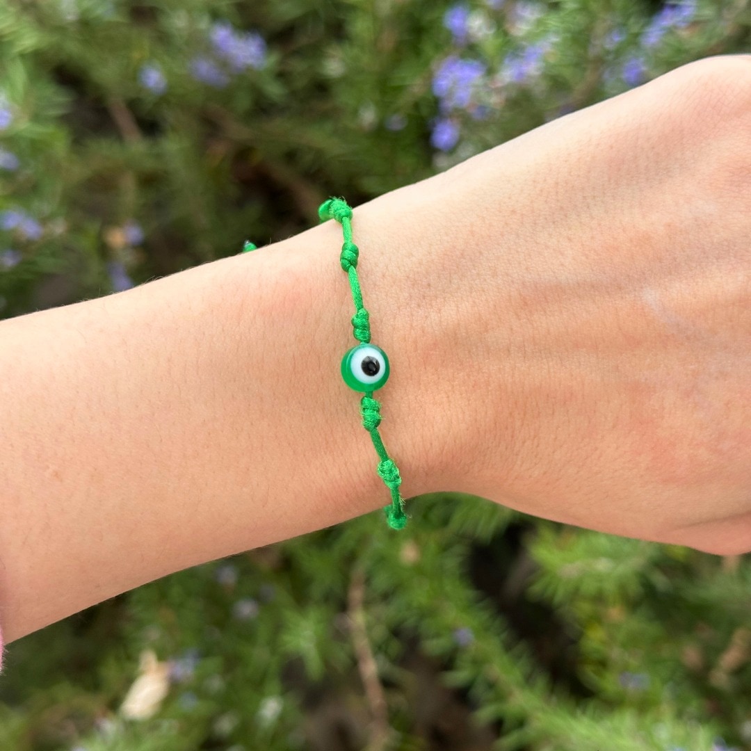 Pulsera 7 nudos y Ojo Turco