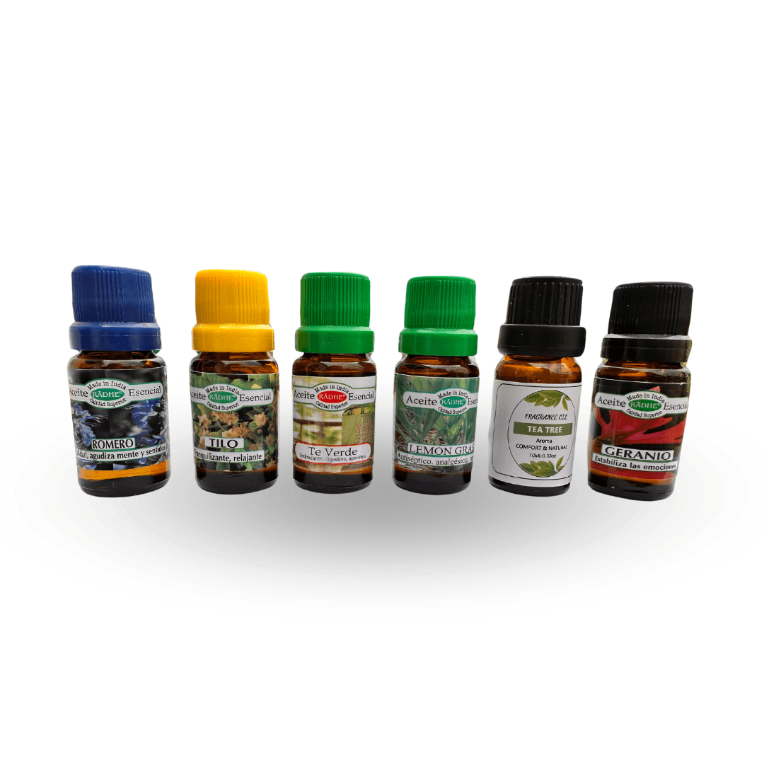 Aceites esencial hierbas y plantas