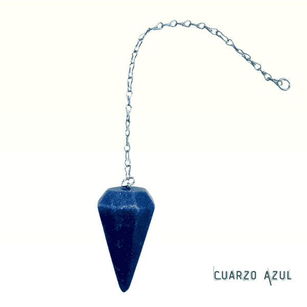 Péndulo Cuarzo Azul