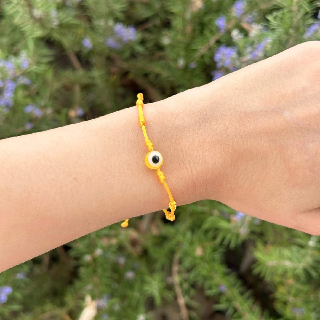 Pulsera 7 nudos y Ojo Turco