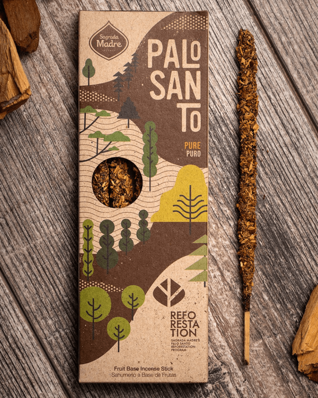 Sahumerio Palo Santo Sustentable x 4