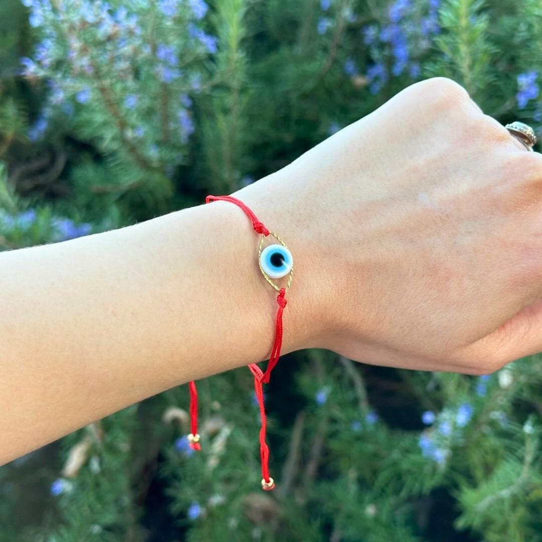 Pulsera Ojo Turco con dorado