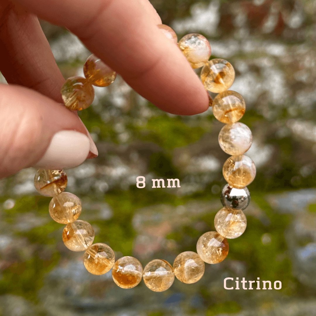 Pulsera Citrino 8mm