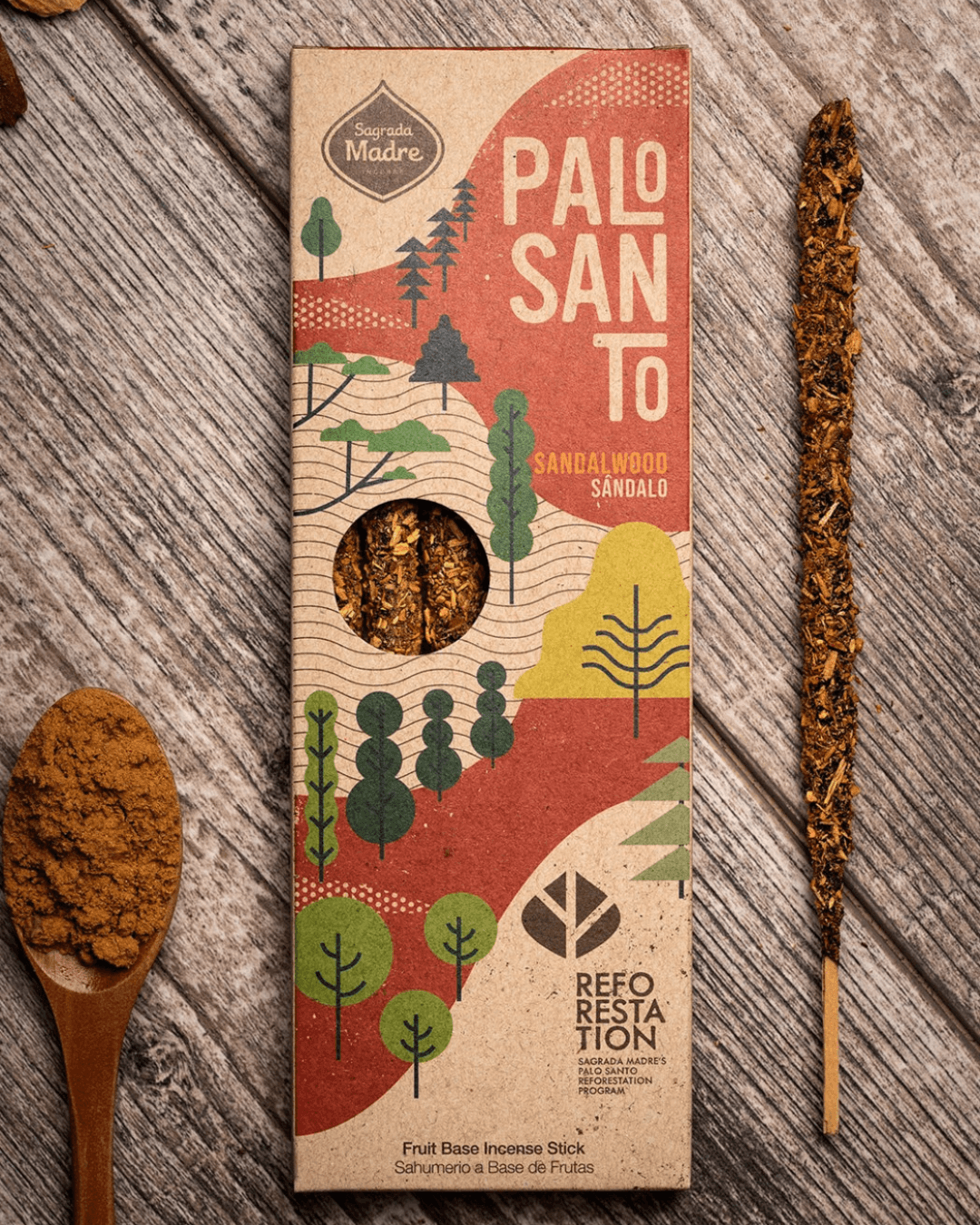 Sahumerio Palo Santo Sustentable x 4