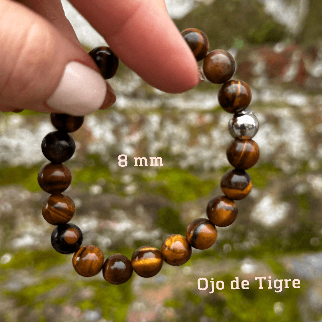 Pulsera Ojo de Tigre 8mm