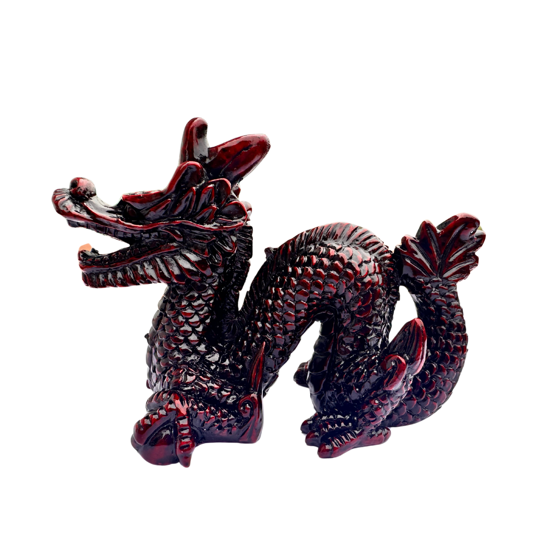 Dragón chino bordó