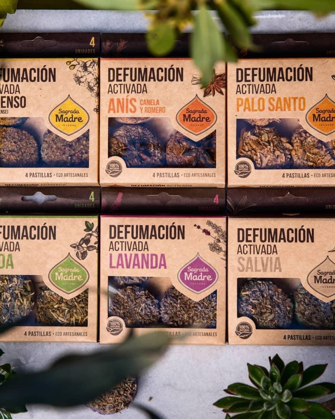 Pastillas de defumación x 4