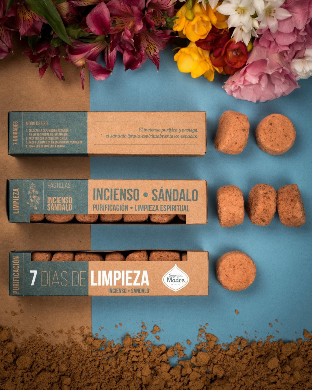 Pastillas de defumación 7 dias de limpieza
